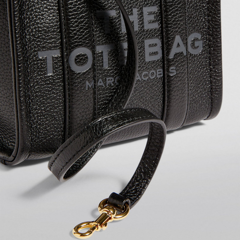 Сумка Marc Jacobs The Leather Mini Tote Bag Black