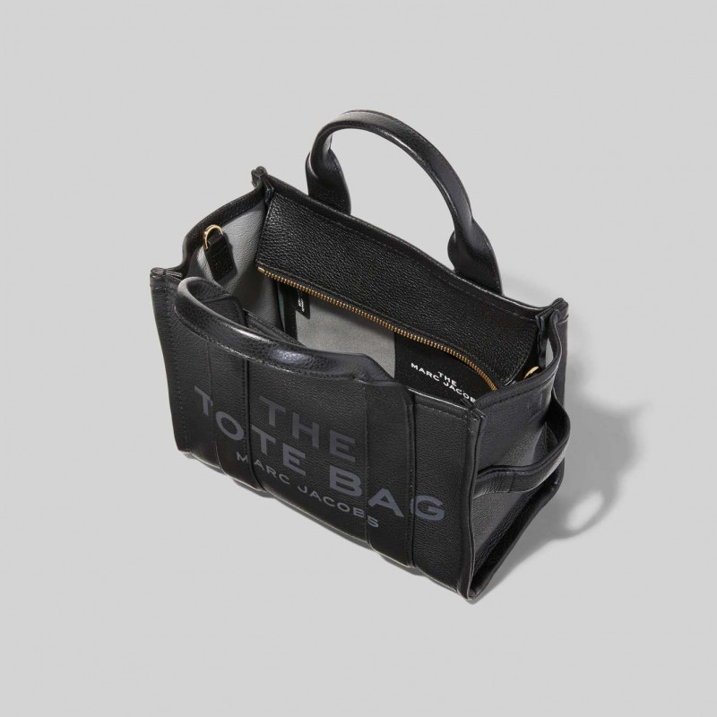 Сумка Marc Jacobs The Leather Small Tote Bag Black