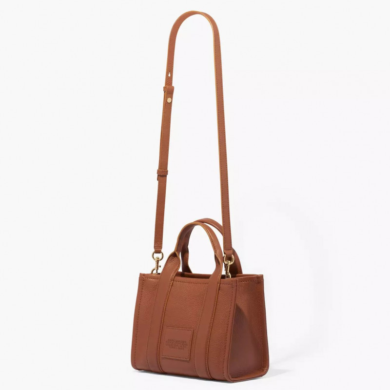 Сумка Marc Jacobs The Leather Small Tote Bag Argan Oil