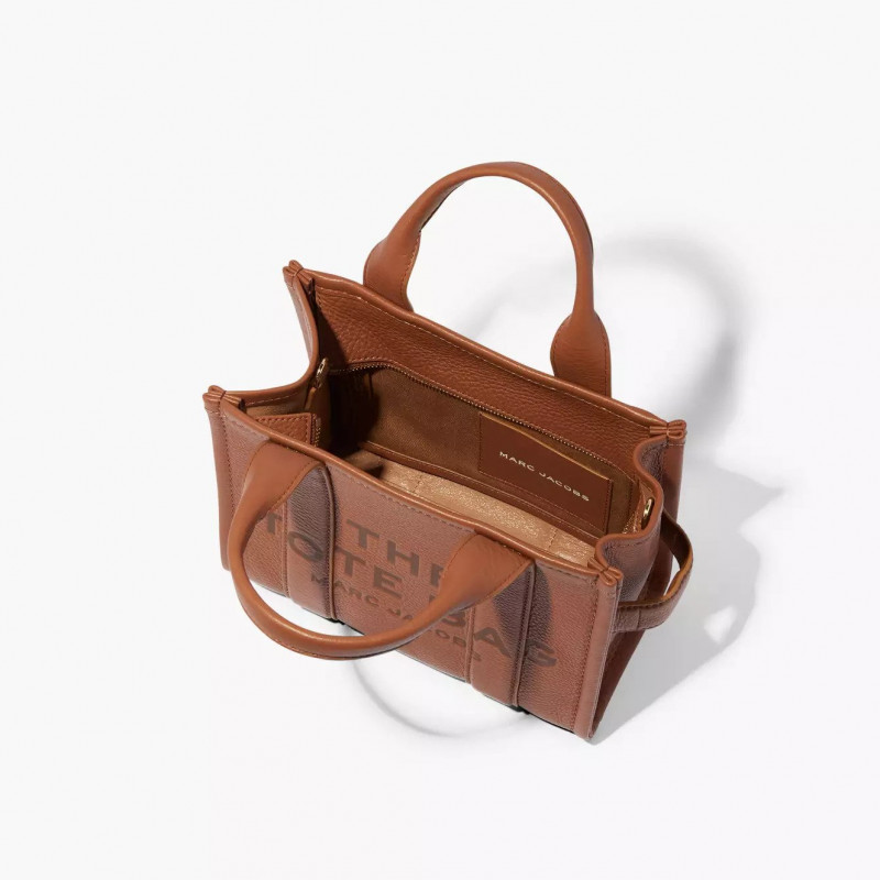 Сумка Marc Jacobs The Leather Small Tote Bag Argan Oil