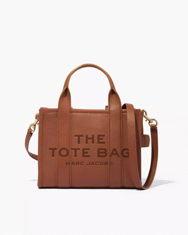 Сумка Marc Jacobs The Leather Small Tote Bag Argan Oil