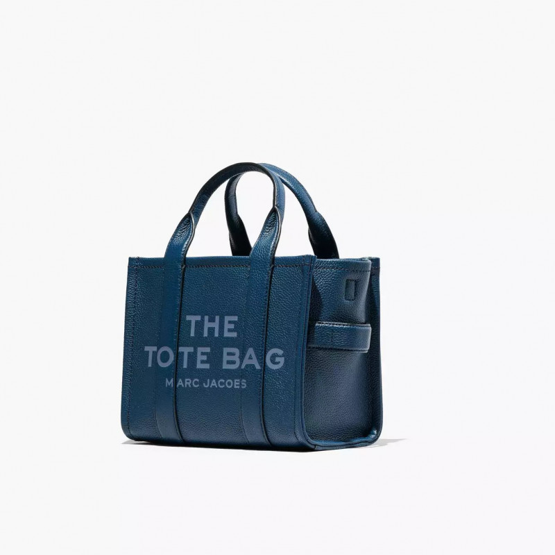 Сумка Marc Jacobs The Leather Small Tote Bag Blue Sea