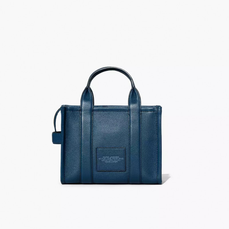 Сумка Marc Jacobs The Leather Small Tote Bag Blue Sea