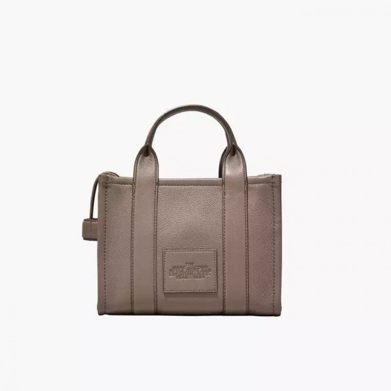 Сумка Marc Jacobs The Leather Small Tote Bag Cement