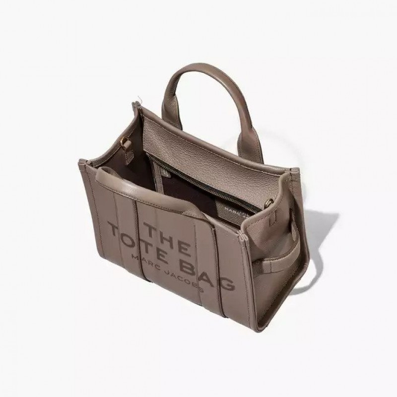 Сумка Marc Jacobs The Leather Small Tote Bag Cement