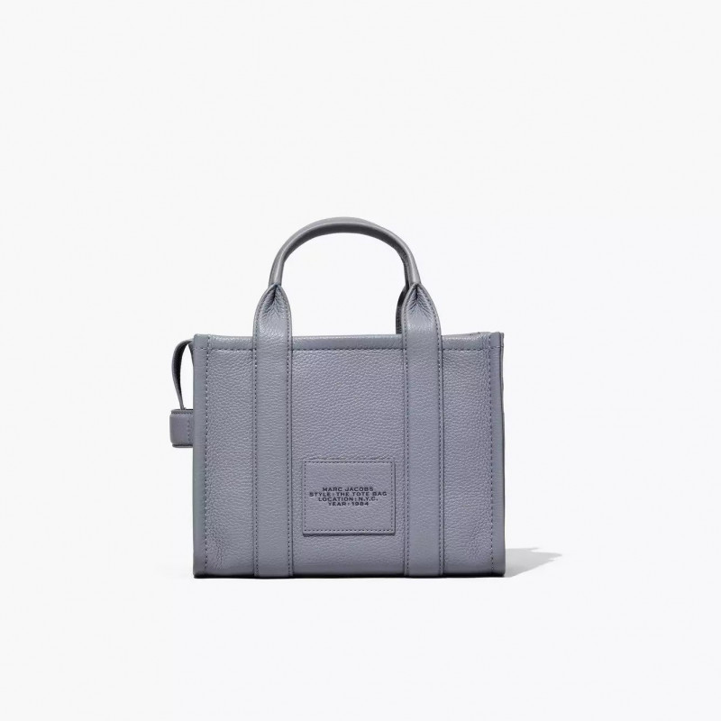 Сумка Marc Jacobs The Leather Small Tote Bag Wolf Grey
