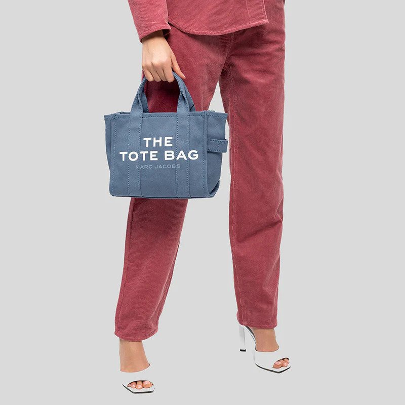 Сумка Marc Jacobs The Small Tote Bag Blue Shadow