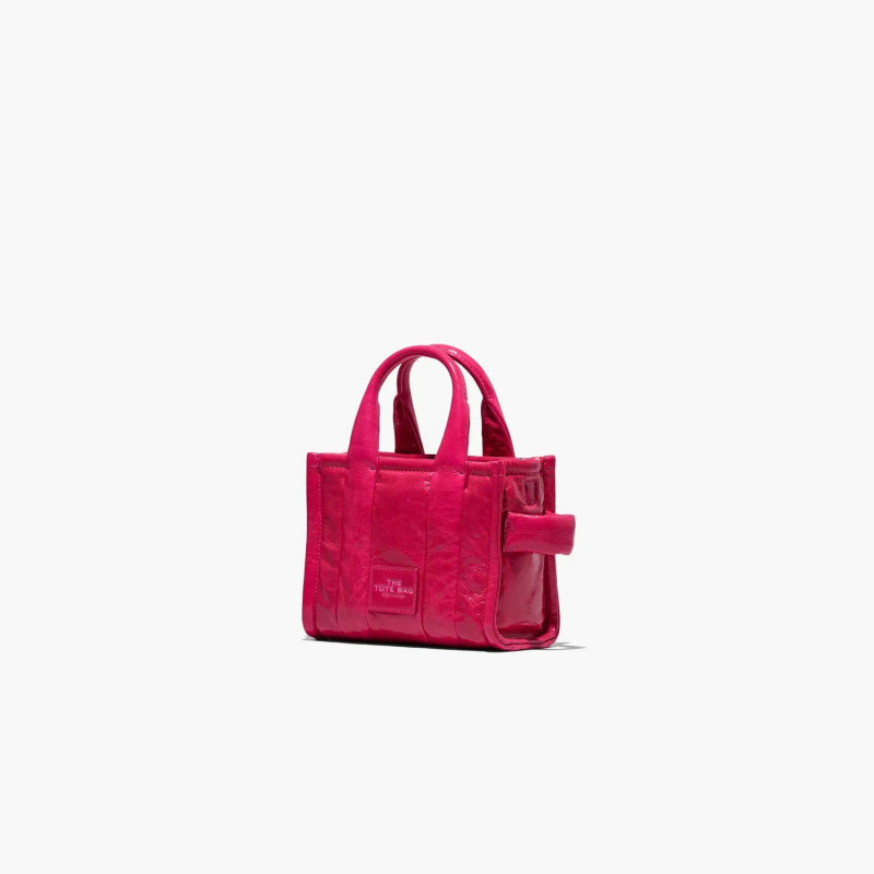 Сумка Marc Jacobs The Shiny Crinkle Mini Tote Bag Magenta