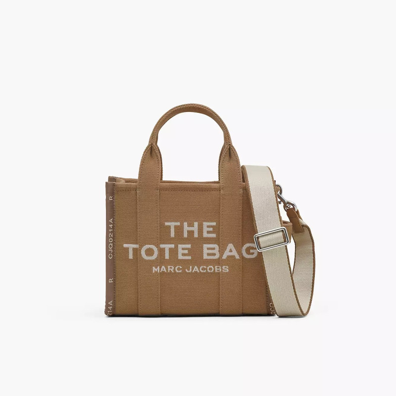 Сумка Marc Jacobs The Jacquard Small Tote Bag Camel