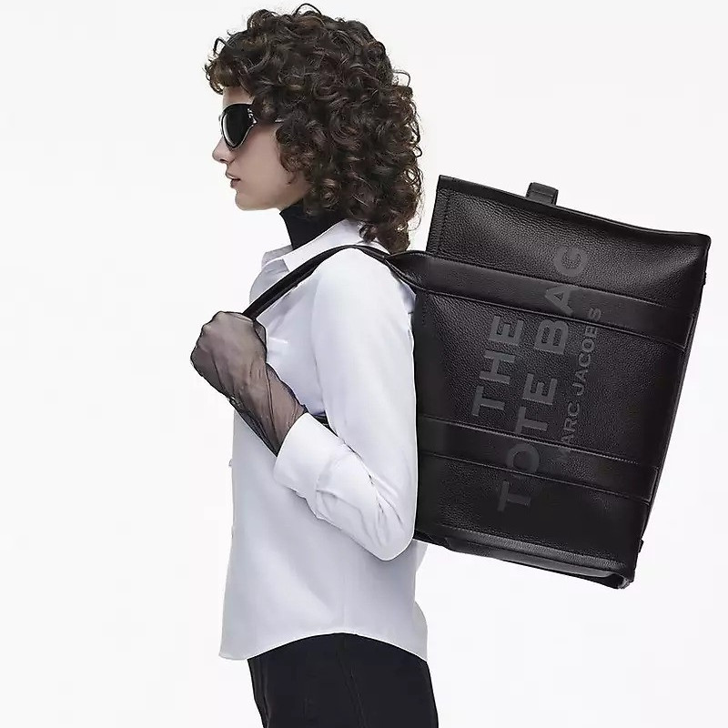 Сумка Marc Jacobs The Leather Large Tote Bag Black