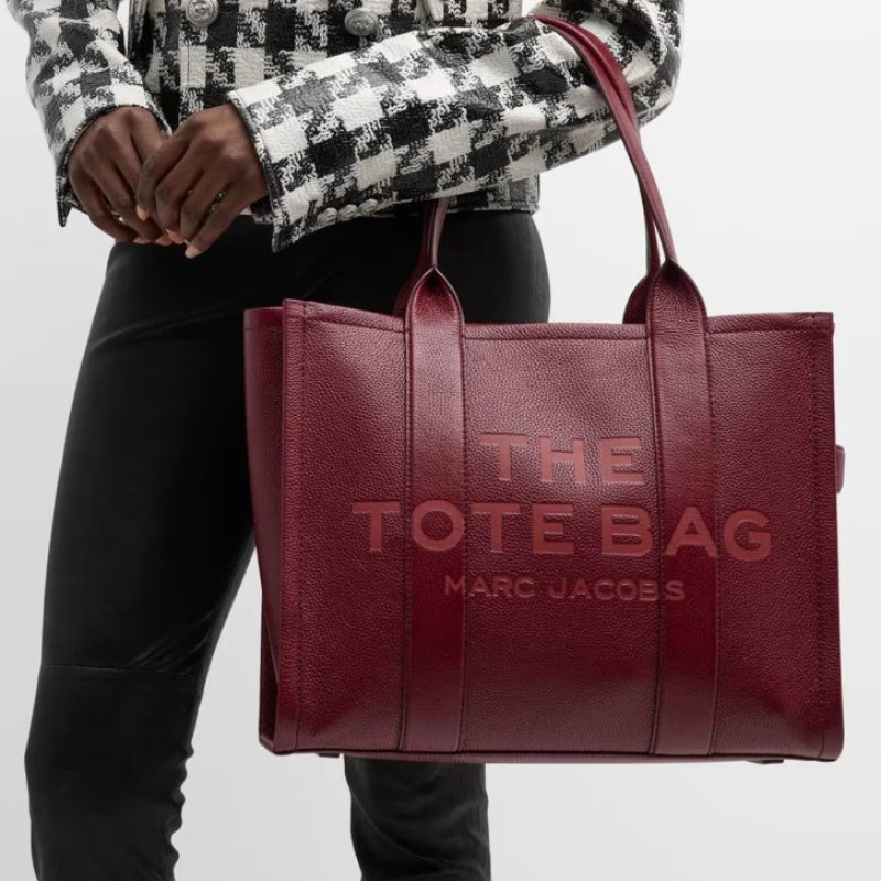 Сумка Marc Jacobs The Leather Large Tote Bag Cherry