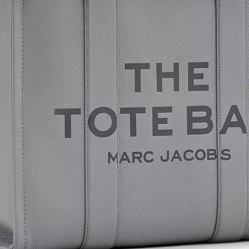 Сумка Marc Jacobs The Leather Large Tote Bag Wolf Grey