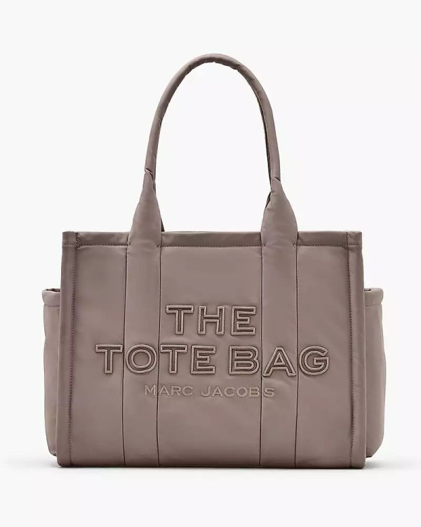 Сумка Marc Jacobs The Puffy Nylon Large Tote Bag Cement