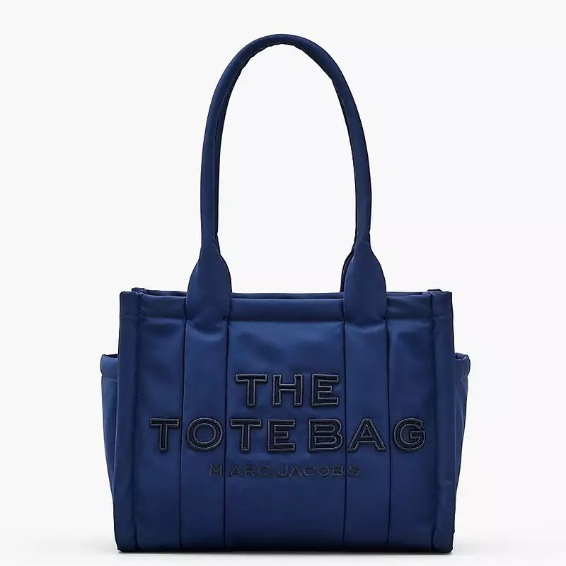 Жіноча сумка Marc Jacobs The Puffy Nylon Medium Tote Bag Blue Sea