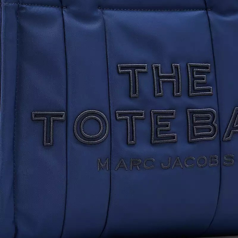 Жіноча сумка Marc Jacobs The Puffy Nylon Medium Tote Bag Blue Sea
