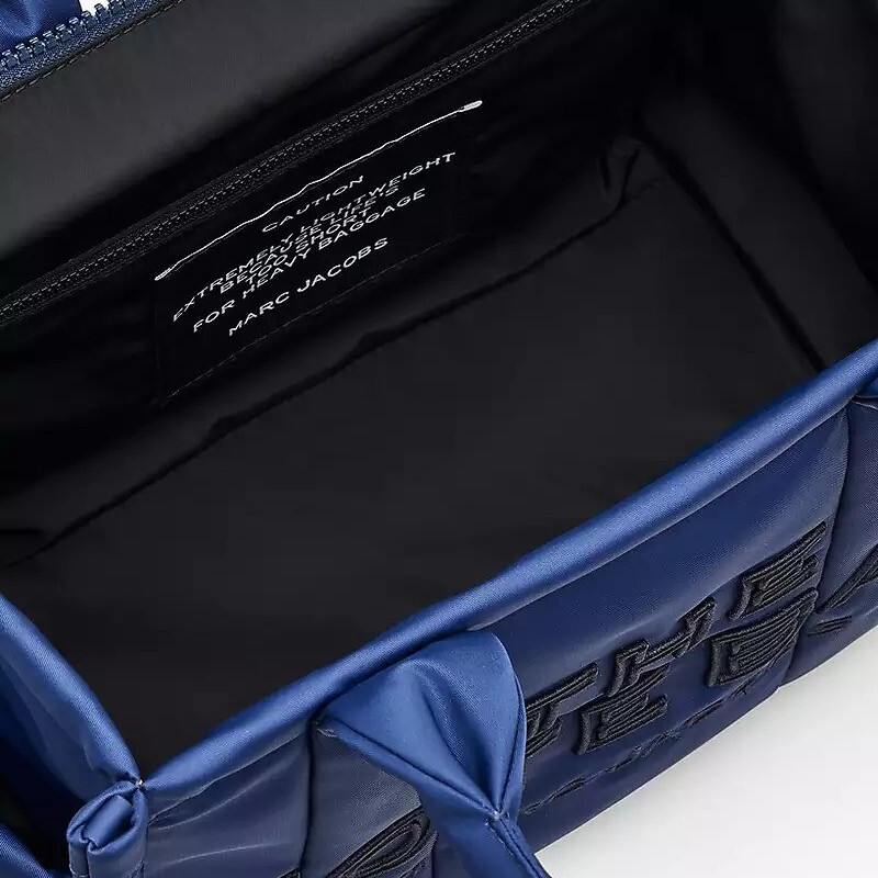 Жіноча сумка Marc Jacobs The Puffy Nylon Medium Tote Bag Blue Sea