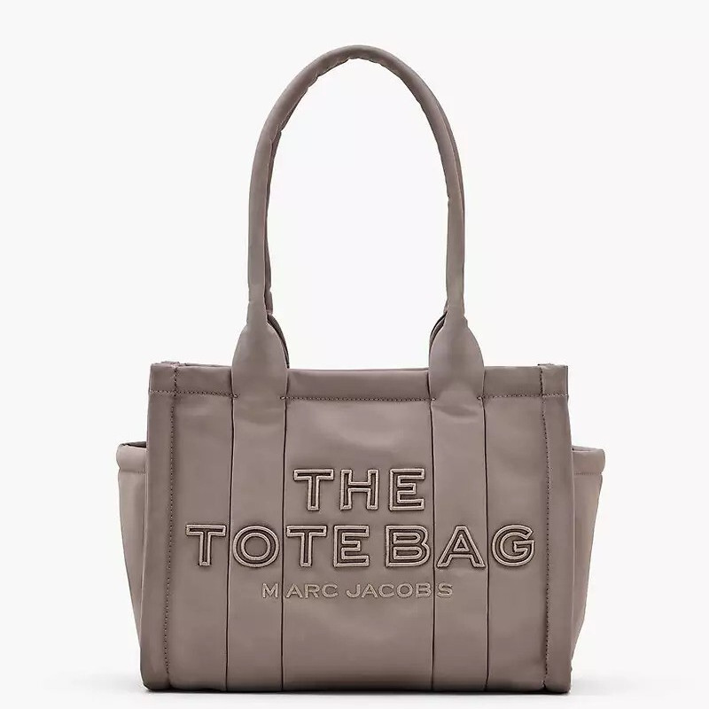 Дута нейлонова сумка Marc Jacobs Medium Tote Bag у відтінку Cement